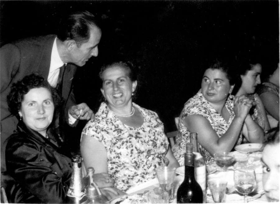 1954 - En el banquete de Chinto